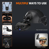 Jumelles de Vision Nocturne Zoom 5X, 300m, Support pour Camping, Chasse