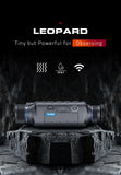 Monoculaire Thermique Télémétrie Laser 1000m, NETD ≤ 20mK Connexion WiFi Idéal pour la Chasse