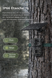 Caméra de Chasse 4G Solaire 3MP HD avec GPS, Vision Nocturne, Suivi à Distance