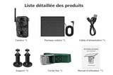 Caméra de Chasse 4G Solaire 3MP HD avec GPS, Vision Nocturne, Suivi à Distance