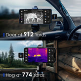 Monoculaire Thermique 384x288 IR X3 Imageur 60Hz pour Android, Caméra de Vision Nocturne
