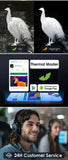 Monoculaire Thermique 384x288 IR X3 Imageur 60Hz pour Android, Caméra de Vision Nocturne