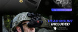Jumelles de Vision Nocturne Zoom 5X, 300m, Support pour Camping, Chasse